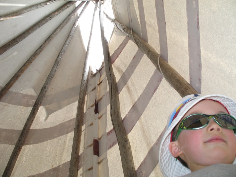 Coolest Kid in the Tipi