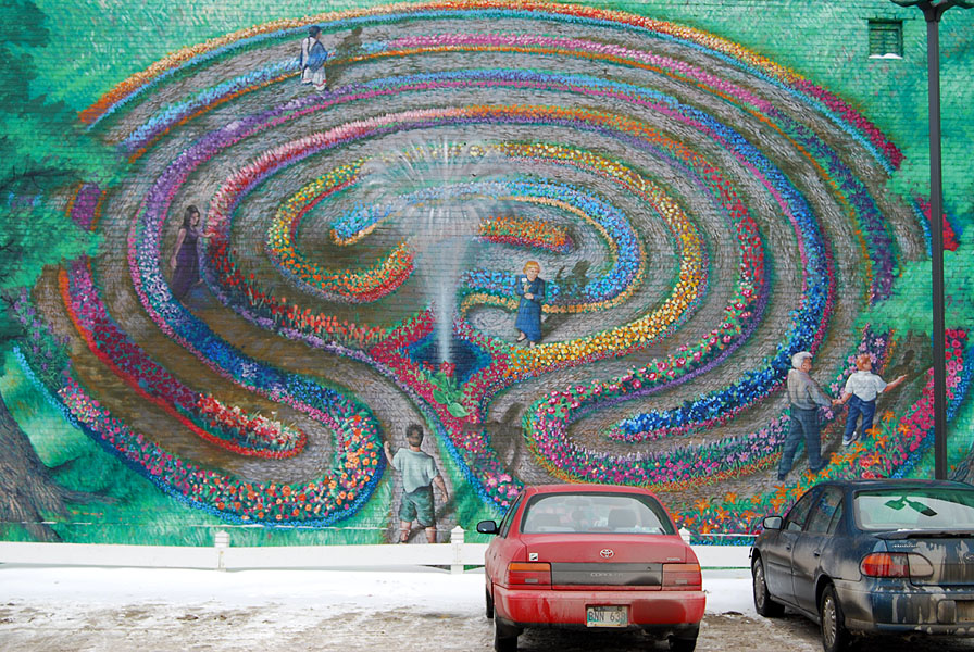 Maze Mural